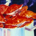 crabs, steamed crabs, pot, cooking crabs