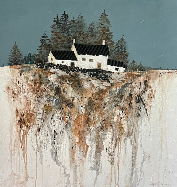 Barn, hilltop, old farm